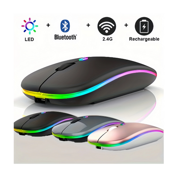 Wireless Mouse Bluetooth and 2.4GHz